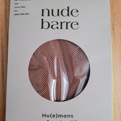 Nude Barre NB002-5MM-2PM Fishnet Tights Shade 2PM Size S/M